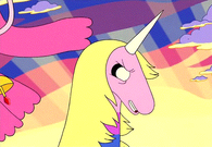 Lady Rainicorn (Adventure Time) can alter the color of objects.
