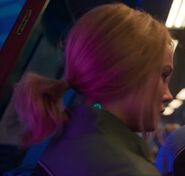 Carol Danvers/Captain Marvel's (Marvel Cinematic Universe) powers were initially suppressed through a Photon Inhibitor in her neck...