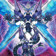 Firewall eXceed Dragon (Yu-Gi-Oh!) a XYZ Cyberse Dragon.