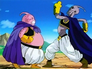 Innocent Buu (Dragon Ball Z) separated himself into Good Buu and Evil Buu.