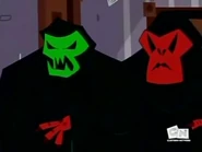 Red and Green Ghosts (Johnny Test)