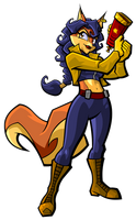 Carmelita (Sly Cooper) has a strong force of will, being able to fight off the Contessa's hypnosis.