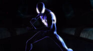 Ultimate Spider-Man (Spider-Man: Shattered Dimensions) can enter a Rage Mode that fuels and strengthens his symbiotic suit.