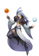 Kuja (Final Fantasy XI) is an exceptional mage who can also summon great monsters.