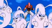 BuuKamekaze.webp (51 KB) Majin Buu (Dragon Ball series) can use Mimicry to learn and copy any/all techniques after witnessing them, which he demonstrates by using Gotenks' Super Ghost Kamikaze Attack...