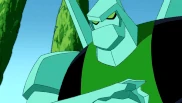 Petrosapiens like Diamondhead (Ben 10) have the ability to regenerate their wounds.