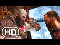 GOD OF WAR PS5 Kratos Vs Baldur Boss Fight Gameplay 4K ULTRA HD-2