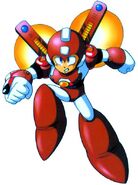 Mega Man's (Mega Man Classic) Super Adaptor form is a combination of his Power Adaptor and Jet Adaptor.