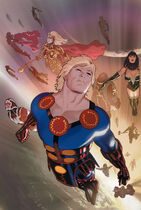 The Eternals (Marvel Comics) possess a complete telekinetic lock on their molecular structure, allowing them to regenerate from anything including total atomic dispersal.