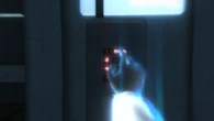 Using Eagle Vision, Desmond Miles (Assassin's Creed) sees the heat signature of fingerprints left on a keypad.