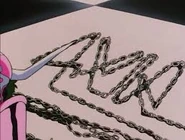 The Nebula Chain (Saint Seiya) can detect any enemy and notices to the user per codes or swings. If the danger continues threatening the user, or to be too considerable, the chain attacks on its own.