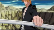 After training for 3 months in the dangai world, Ichigo Kurosaki (Bleach) gained such a tremendous amount of reiatasu, that he could even stop the sword of Aizen himeself…