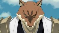 Sajin Komamura (Bleach) an anthropomorphic wolf.