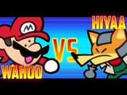 Speedrunner Mario VS Melee Fox - 1M Subscriber Special! - SOMETHING VERSUS 🍄🦊