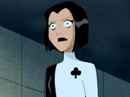 Ace (Justice League) at first simply cause illusions to induce insanity within the minds of others, until her power developed so greatly she could telekinetically warp reality. However, her brain couldn’t handle the development and this development would soon end her life, until Batman convinced her to change reality back and stayed with her until her end.