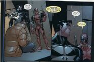 One of the most famous/infamous, Wade Wilson/Deadpool's (Marvel Comics) awareness that he is in a comic...