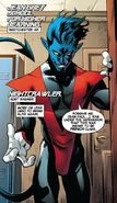 Kurt Wagner (Earth-616) from Amazng X-Men Vol 2 13.jpg (8 KB) Nightcrawler (Marvel Comics) cannot return to the afterlife due to sacrificing his soul in order to resurrect himself. This means Kurt cannot die by any natural means.