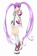 Sophie (Tales of Graces) is a Proto Heis, a humanoid construct made up of a group of tiny particles working in concert together