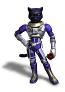 Panther Caroso (Star Fox), an anthropomorphic panther.