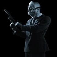 Hoxton (PayDay) uses his stealth abilities to pull off major crimes without the police ever being called