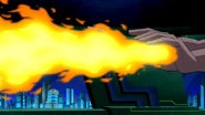 Ultimate Ben's fire powers