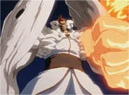 Edrad Liones's (Bleach) in his Resurrección, Volcánica.
