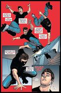 Peter Parker/Spider-Man (Marvel Comics) shows off.