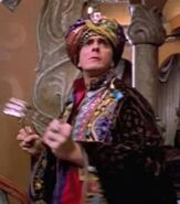 The Blue Raja (Mystery Men) is highly skilled with using silverware as projectiles.