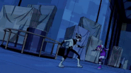 Ester (Ben 10 Omniverse) has the ability to stretch her body, a power shared by all members of her race.
