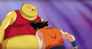 Botamo.png (703 KB) Botamo (Dragon Ball Super) negates any damage he takes by transferring it to another dimension.