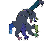 Being formed from forcibly bonded gem-shards, Cluster Gems (Steven Universe) are notable for possessing bodies completely comprised of limbs, possessing multiple arms and legs.