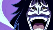 Caesar Clown (One Piece) is a mad scientist with a reputation for building weapons to murder people and no problem killing his own henchmen just to demonstrate his inventions.