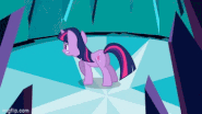 King Sombra's (My Little Pony: Friendship is Magic) black crystal trap negates Twilight Sparkle's teleportation.