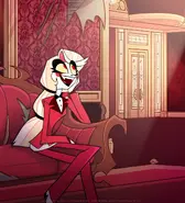 Charlie Morningstar (Hazbin Hotel) Daughter of Lucifer and Lilith and Princess of Hell
