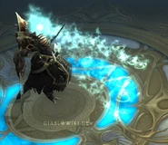 Rakanoth (Diablo) can fire off a volley of energy blades.