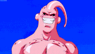 Super Buu's Human Extinction Attack.gif (982 KB) Super Buu (Dragon Ball Z) uses his Human Extinction Attack to wipe out all human life on Earth.