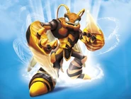 Swarm.jpg (49 KB) Swarm (Skylander Giant) can disassemble into a... swarm of bees.