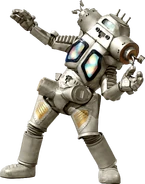 King Joe.png (1.76 MB) King Joe (Ultraman) is made of Pendanium, an alloy that exists naturally on Planet Pedan, home to the aliens of the same name. The alloy is extremely resistant to damage, and provides durability and strength to constructs made of it.