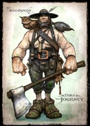 The Woodsman (Fables) the unknown-by-name lumberjack who saved Little Red Riding Hood from the Big Bad Wolf/Bigby Wolf in the Homelands.