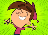 Timmy Turner (The Fairly OddParents) once wished to be the most wanted person in the world, leading him to be wanted by popular people, girls, the authorities, and even every fairy in the universe.