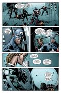 Captain America (Marvel Comics) can dodge bullets because he sees faster than them, as if time itself is standing still.