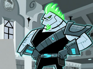 Skulker (Danny Phantom) is known as the Ghost Zone's greatest hunter and is constantly hunting rare and powerful ghosts to put on display.