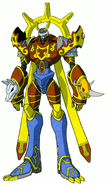 Susanoomon (Digimon Frontier) is the fusion of all twenty Legendary Warriors.