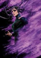 After millennia of imprisonment, the Asgardian Goddess of Death, Hela (Marvel Cinematic Universe) remains one of the most powerful beings in the Nine Realms, able to slay the entire Einherjar army of Asgard by herself.