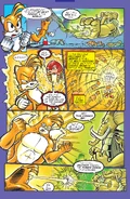 Titan Tails (Archie's Sonic the Hedgehog) is the result of Tails merging with all of his other-dimensional counterparts across the multiverse.