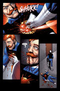 A disguised Akihiro Daken (Marvel Comics) stabbing "Dum Dum Dugan"...