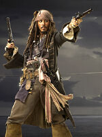 Jack Sparrow (Pirates of the Caribbean) is the smartest pirate of the Seven Seas, having overcome the greatest dangers of the ocean with his superior intelligence, even outsmarting the infamous pirate hunters and even death itself.