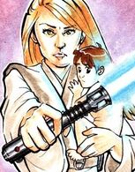 Venku/Kad Skirata (Star Wars Legends) inherited his connection to The Force from his mother, Etain Tur-Mukan.