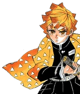 Zenitsu colored body 3.png (345 KB) Zenitsu Agatsuma (Demon Slayer: Kimetsu no Yaiba) although often cowardly is still incredibly strong compared to most other humans or Demon Slayers.