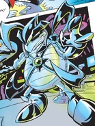 A.D.A.M., a sentient computer virus created by Dr. Robotnik (Archie's Sonic the Hedgehog)